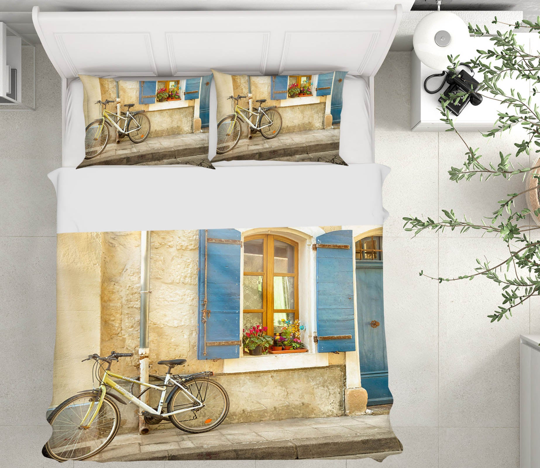 3D Arles Bicycle 006 Marco Carmassi Bedding Bed Pillowcases Quilt