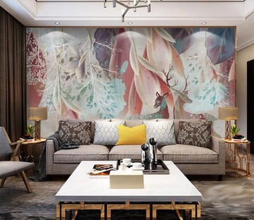 3D Colorful Cascading Flowers 2507 Wall Murals