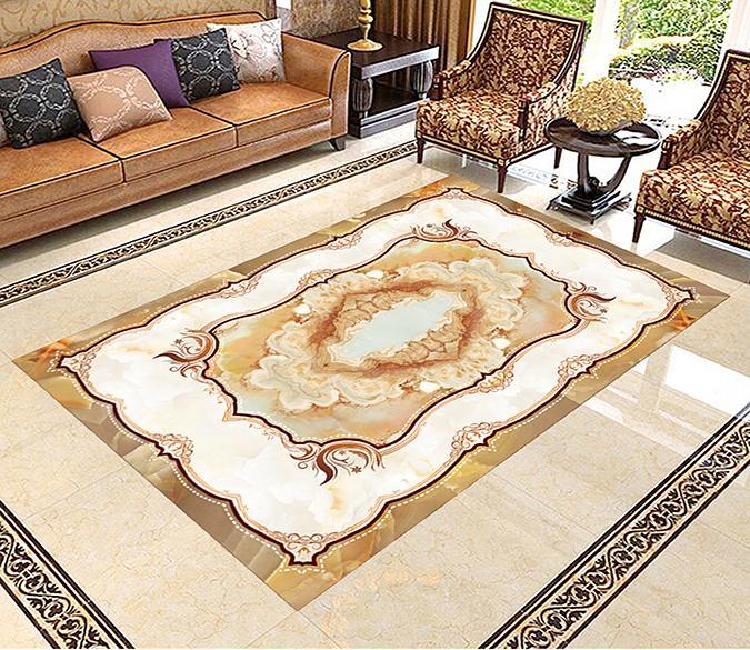 3D Color Pattern WG120 Floor Mural Wallpaper AJ Wallpaper 2 
