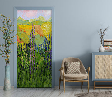 3D Grass Field 9353 Allan P. Friedlander Door Mural
