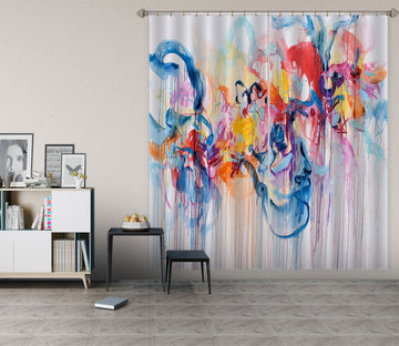 3D Watercolor Art 2368 Misako Chida Curtain Curtains Drapes