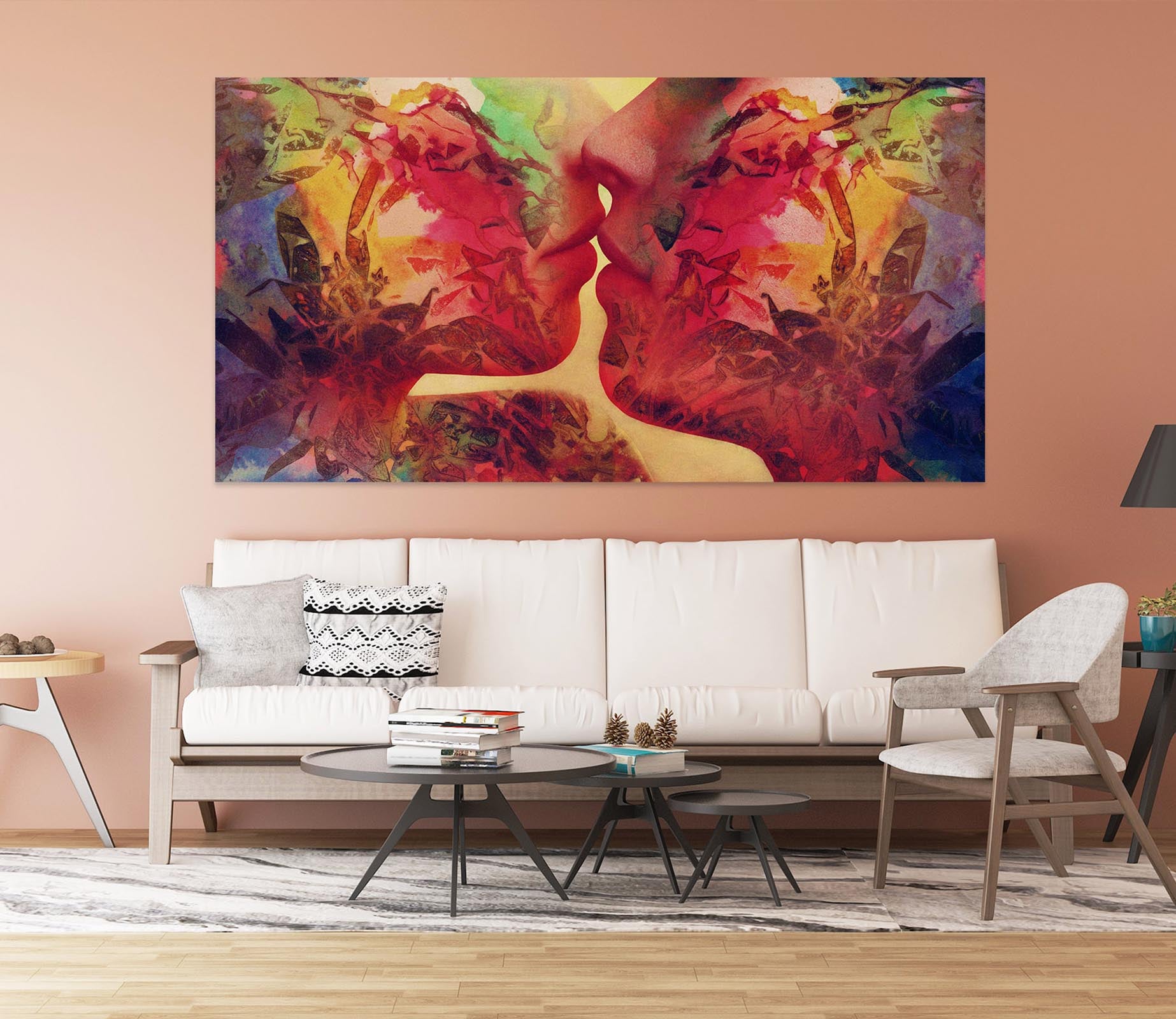 3D Graffiti Love 013 Marco Cavazzana Wall Sticker