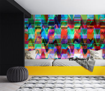 3D Color Waves 71085 Shandra Smith Wall Mural Wall Murals