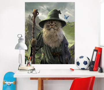 3D Catdalf Def 019 Vincent Hie Wall Sticker