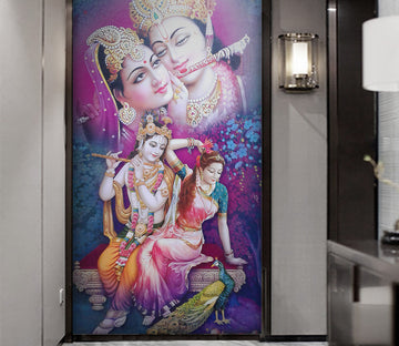 3D Woman Boasting WG173 Wall Murals