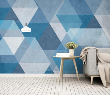 3D Blue Jigsaw 414 Wall Murals