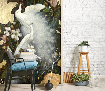 3D Beautiful Peacock 1104 Wall Murals
