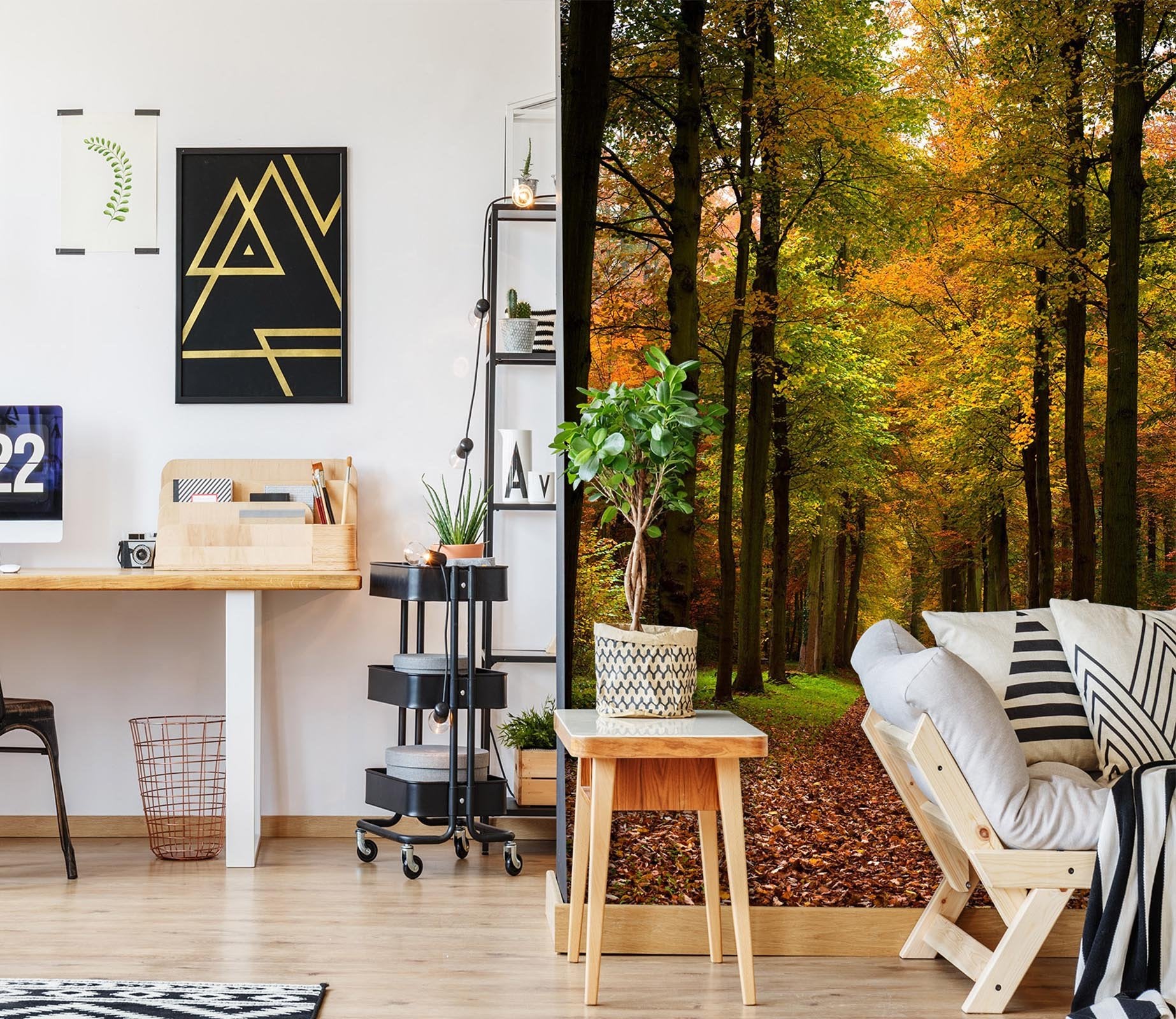 3D Autumn Landscape 1552 Wall Murals Wallpaper AJ Wallpaper 