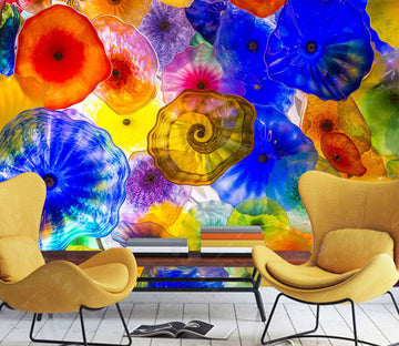 3D Color Jellyfish 1460 Wall Murals