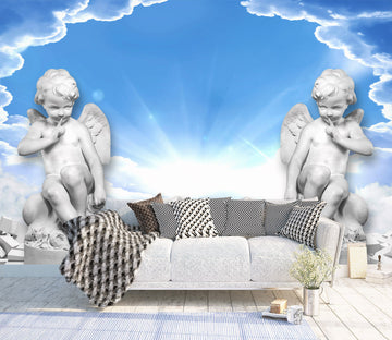 3D Cute Angel 1411 Wall Murals