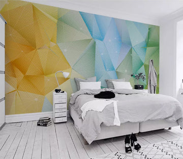 3D Color Geometry 2065 Wall Murals