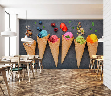 3D Different Taste Ice Cream 187 Wallpaper AJ Wallpaper 2 