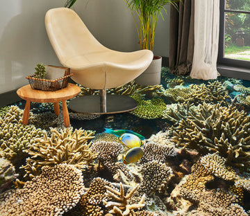 3D Dense Coral Art 1453 Floor Mural  Wallpaper Murals Self-Adhesive Removable Print Epoxy