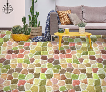 3D Fresh Stone Colors 127 Floor Mural  Wallpaper Murals Rug & Mat Print Epoxy waterproof bath floor