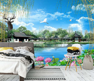 3D Spring Park 1623 Wall Murals