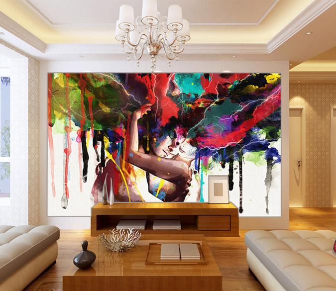 3D Oil Painting Graffiti 385 Wall Murals Wallpaper AJ Wallpaper 2 