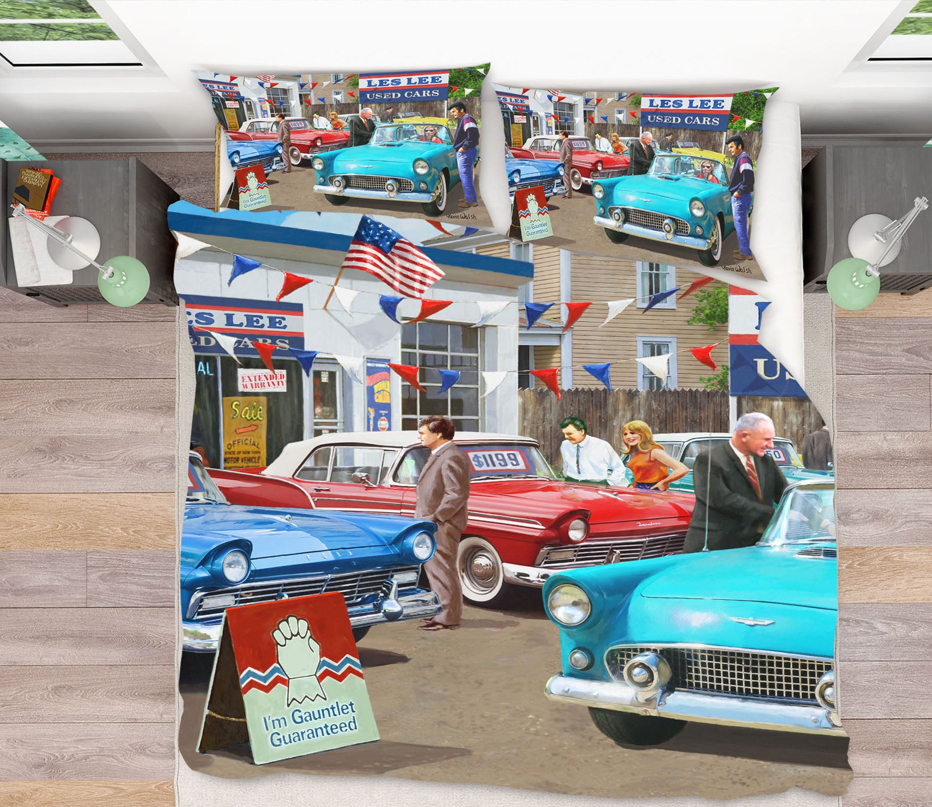 3D Vehicle 12541 Kevin Walsh Bedding Bed Pillowcases Quilt