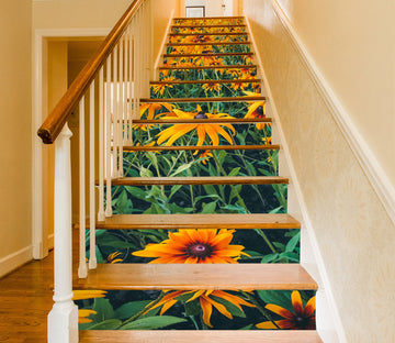 3D Warm Summer 533 Stair Risers