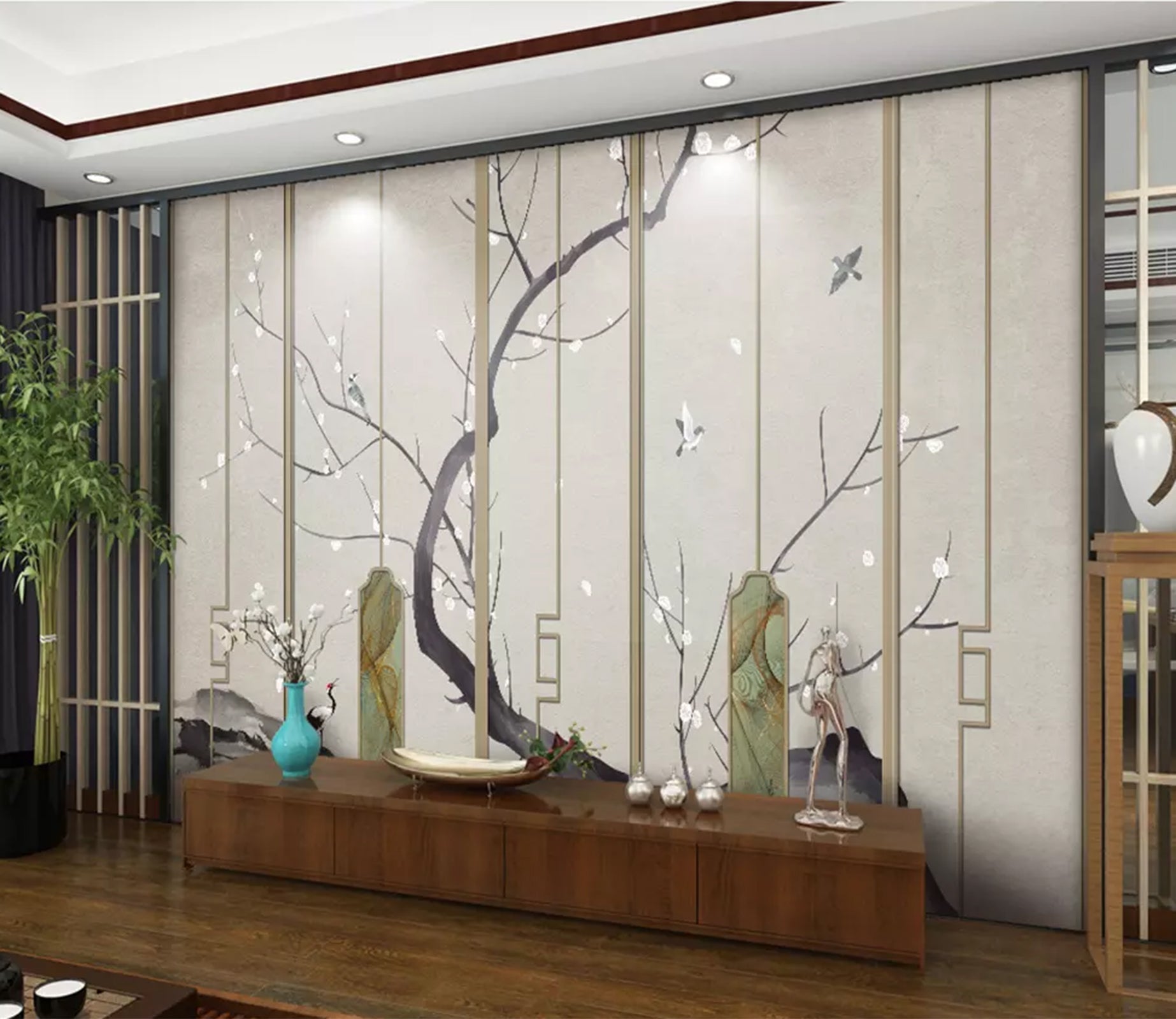 3D Tree Branch WC43 Wall Murals Wallpaper AJ Wallpaper 2 