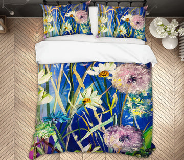 3D White Daisy Petals 560 Skromova Marina Bedding Bed Pillowcases Quilt