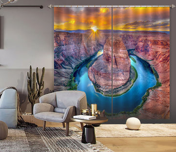 3D Mountain Peak 084 Marco Carmassi Curtain Curtains Drapes