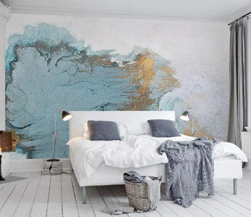 3D Lotus Leaf 087 Wall Murals Wallpaper AJ Wallpaper 2 