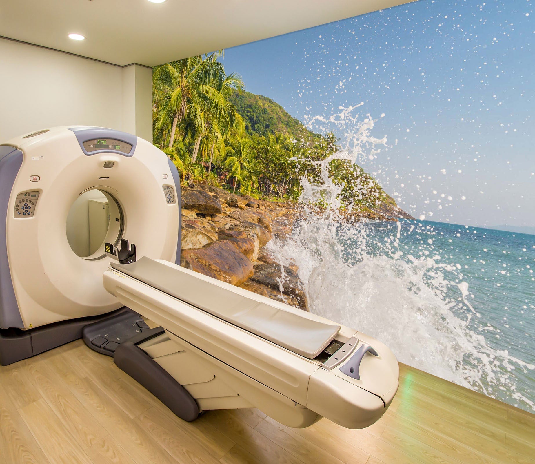 3D Palm Trees 029 Wall Murals Wallpaper AJ Wallpaper 2 