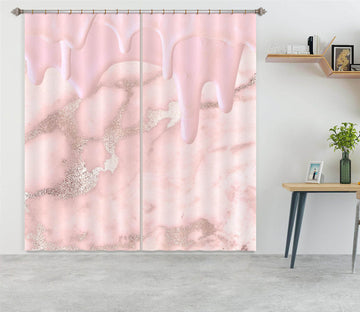 3D Abstract Pink 182 Uta Naumann Curtain Curtains Drapes