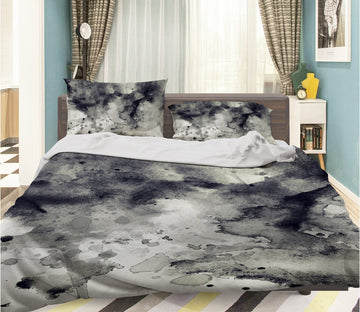 3D Abstract Ink Painting 003 Bed Pillowcases Quilt Wallpaper AJ Wallpaper 