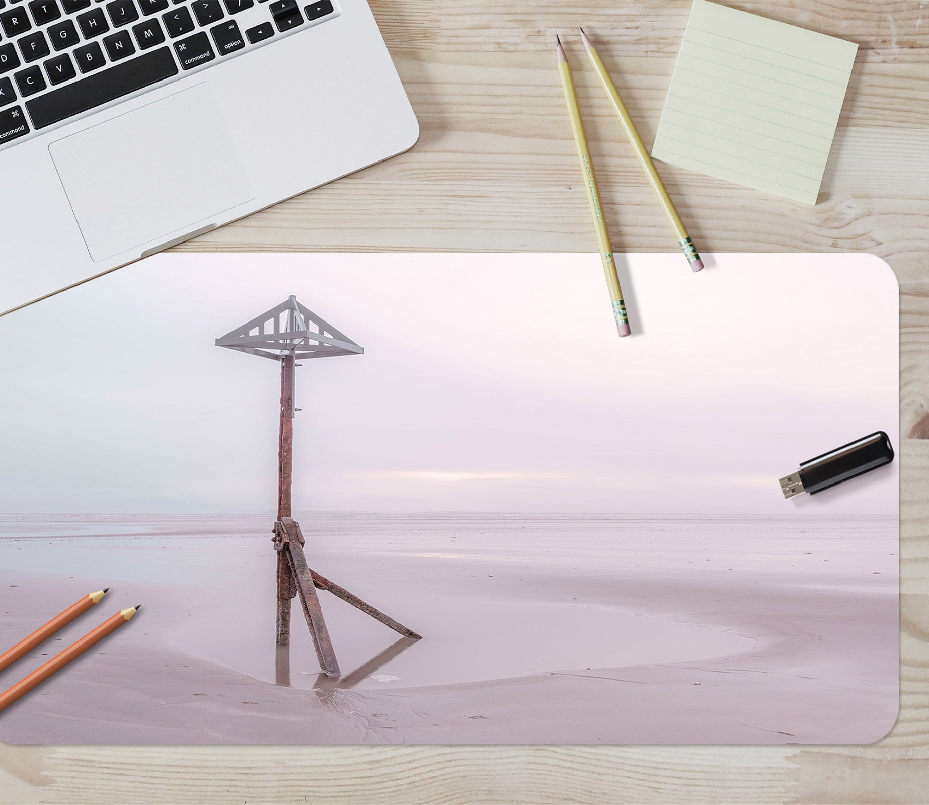 3D Beach 12468 Assaf Frank Desk Mat