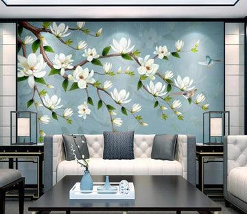 3D Branch Flower WC18 Wall Murals Wallpaper AJ Wallpaper 2 