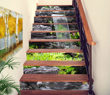 3D A Flowing Water 343 Stair Risers