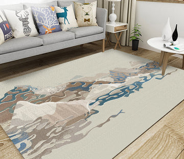 3D Colored Diamond WG594 Non Slip Rug Mat Mat AJ Creativity Home 