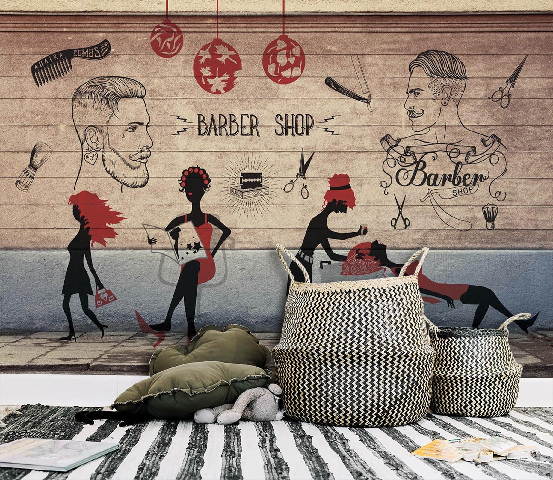 3D Washing Hair 491 Wallpaper AJ Wallpaper 2 