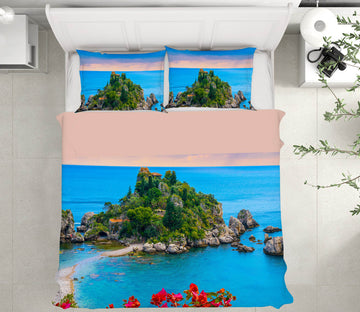 3D Taormina Sicily 148 Marco Carmassi Bedding Bed Pillowcases Quilt