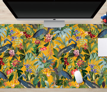 3D Grove Flower Bird 120214 Uta Naumann Desk Mat