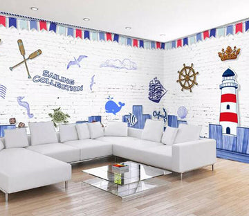 3D Nautical Tools WC51 Wall Murals Wallpaper AJ Wallpaper 2 