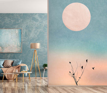 3D Waking Up Warm 1425 Boris Draschoff Wall Mural Wall Murals