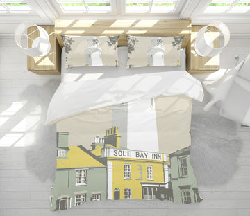 3D Sole Bay Inn 2056 Steve Read Bedding Bed Pillowcases Quilt