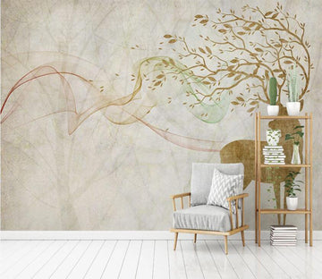 3D Classical Branches Spread 2037 Wall Murals