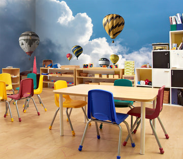 3D Cloud Balloon 151 Wall Murals
