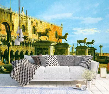 3D Ancient Palace WG06 Wall Murals Wallpaper AJ Wallpaper 2 