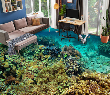 3D Years Of Sea Coral 1432 Floor Mural  Wallpaper Murals Self-Adhesive Removable Print Epoxy
