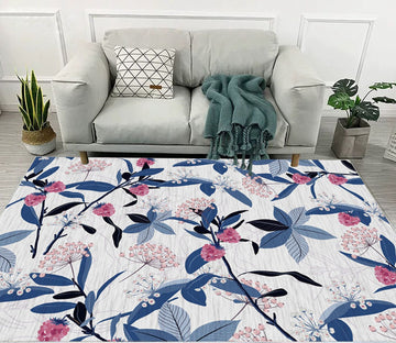 3D Colored Flowers WG513 Non Slip Rug Mat Mat AJ Creativity Home 