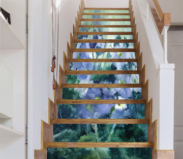 3D Flowers 524 Stair Risers Wallpaper AJ Wallpaper 