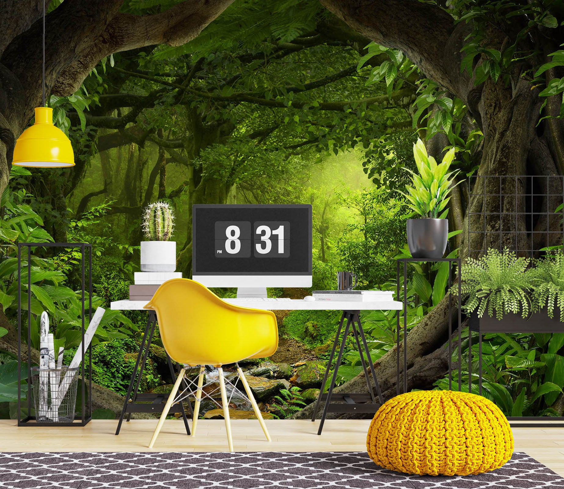 3D Grove Hole 57203 Wall Murals