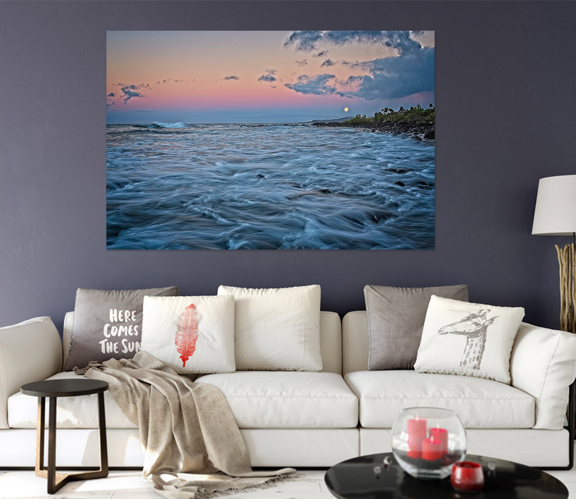 3D Sea Waves 62112 Kathy Barefield Wall Sticker