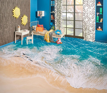 3D Beach Holiday 377 Floor Mural  Wallpaper Murals Rug & Mat Print Epoxy waterproof bath floor