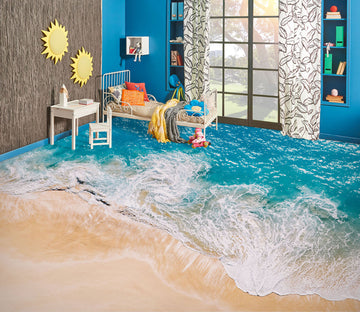 3D Beach Holiday 377 Floor Mural  Wallpaper Murals Rug & Mat Print Epoxy waterproof bath floor