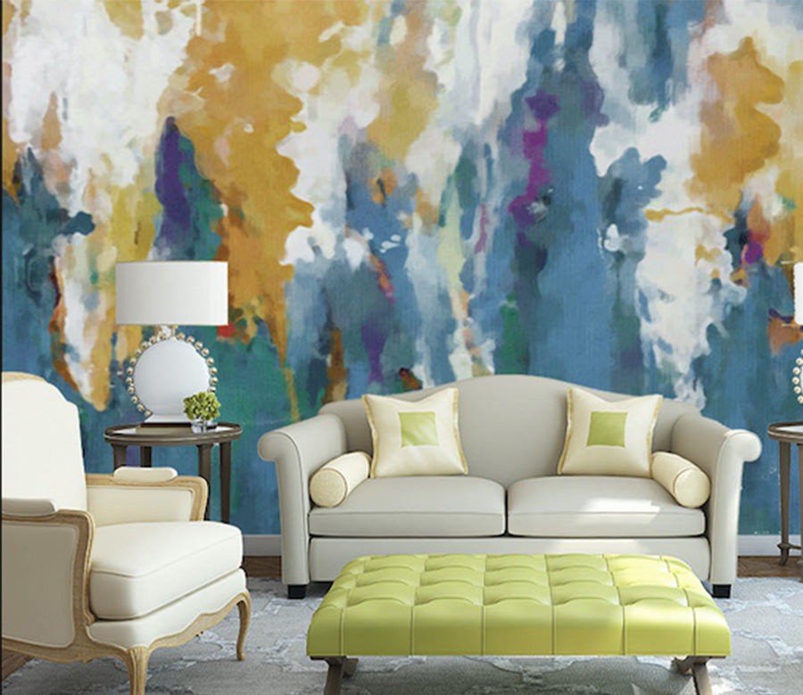 3D Color Graffiti WG100 Wall Murals